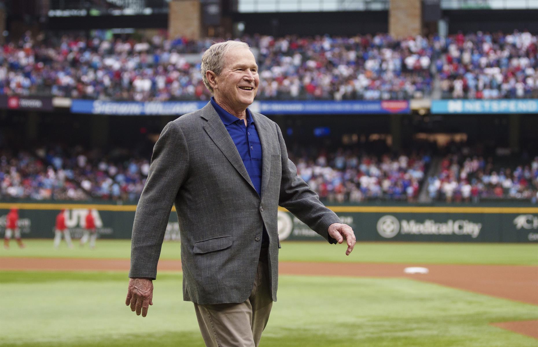 George W Bush: worth $40 million